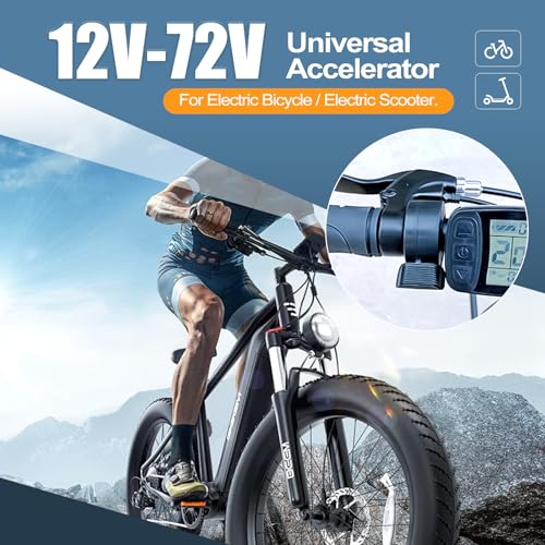 Universal 7/8 Inch Ebike Throttle for Electric Scooters and Bicycles
