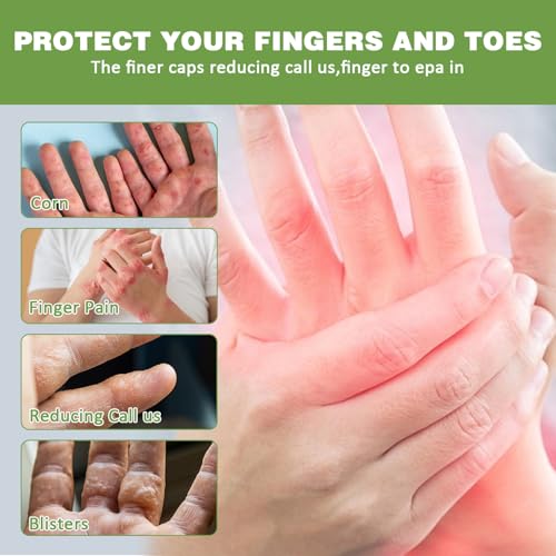 90Pcs Silicone Finger Sleeve Protectors - Clear Gel Finger Covers for Craft & Typing - Variation 90