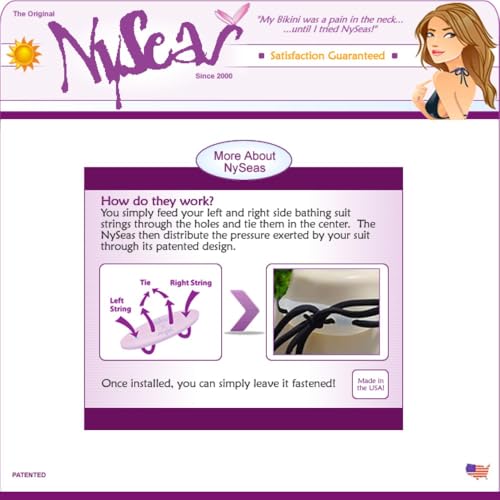 NySeas Bikini Top String Comfort Shields - Variation 1