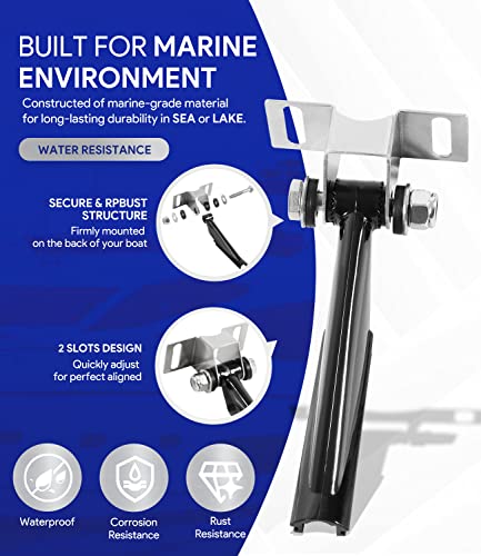 Marine Transducer Mount Bracket for DSI, 3D & TotalScan Fish Finders