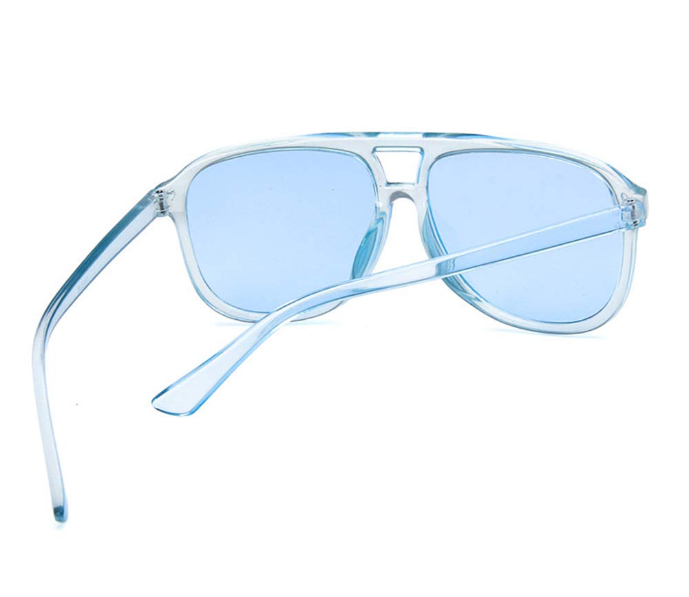 Unisex Sunglasses Fashion Blue Drive Holiday Rectangle Non-Polarized UV400