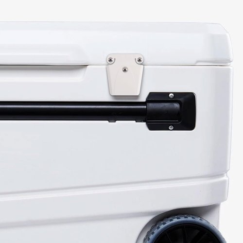 BOXOB Cooler Latch Posts and Screws for Igloo, 2 Plastic Latches Set 2 Cooler Posts Replacement Parts & 6 Screws Compatible with Igloo 50-165 Qt