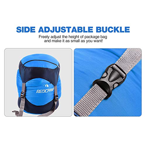 Nylon Compression Stuff Sack for Sleeping Bags - Lightweight Backpacking Gear