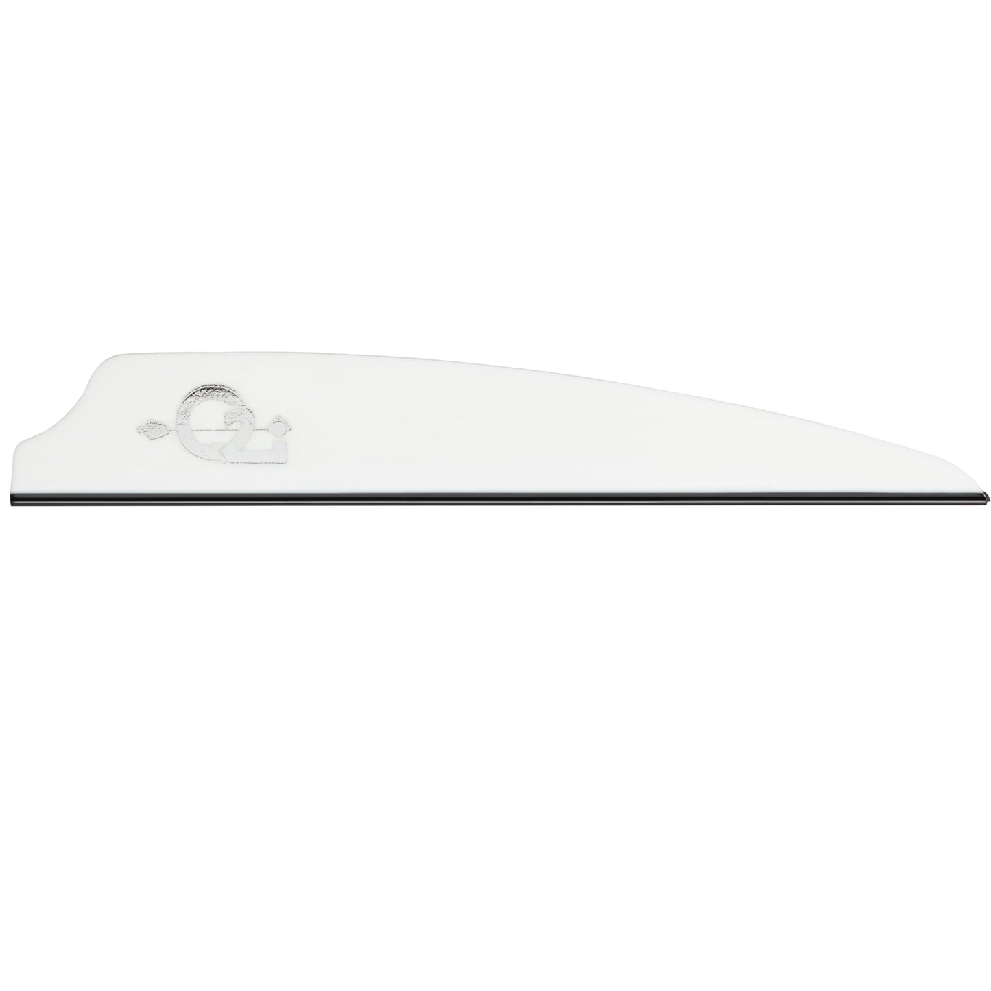 Q2i Fusion X-II | 3" | 36pk | White High-Performance Arrow Fletching Vanes with Tri-Fusion Adhesion Technology for Target Archery