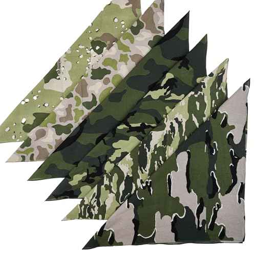 Bioworld Lightweight Multicolored 22"x22" (6-Pack, 12-Pack and 48-Pack) Bandana Set