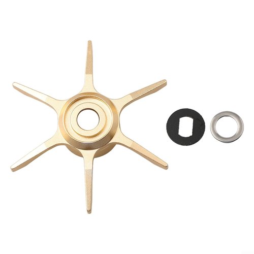 Metal Fishing Reel Star Drag, Star Drag Baitcasting Fishing Reel Accessories Baitcaster Drag Unloading Wrench, Modified Brake Unloading Wrench (for champagne gold)