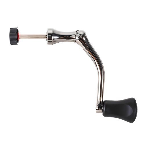 Trinkrittey 1Pcs Fishing Swivel Reel Handle Fishing Wheel Grasp All-Metal Rocker Grip Spin Crank Handle for Spin Reels Replacement Grip Parts Knob Tackle Wheel Arm Grips Part