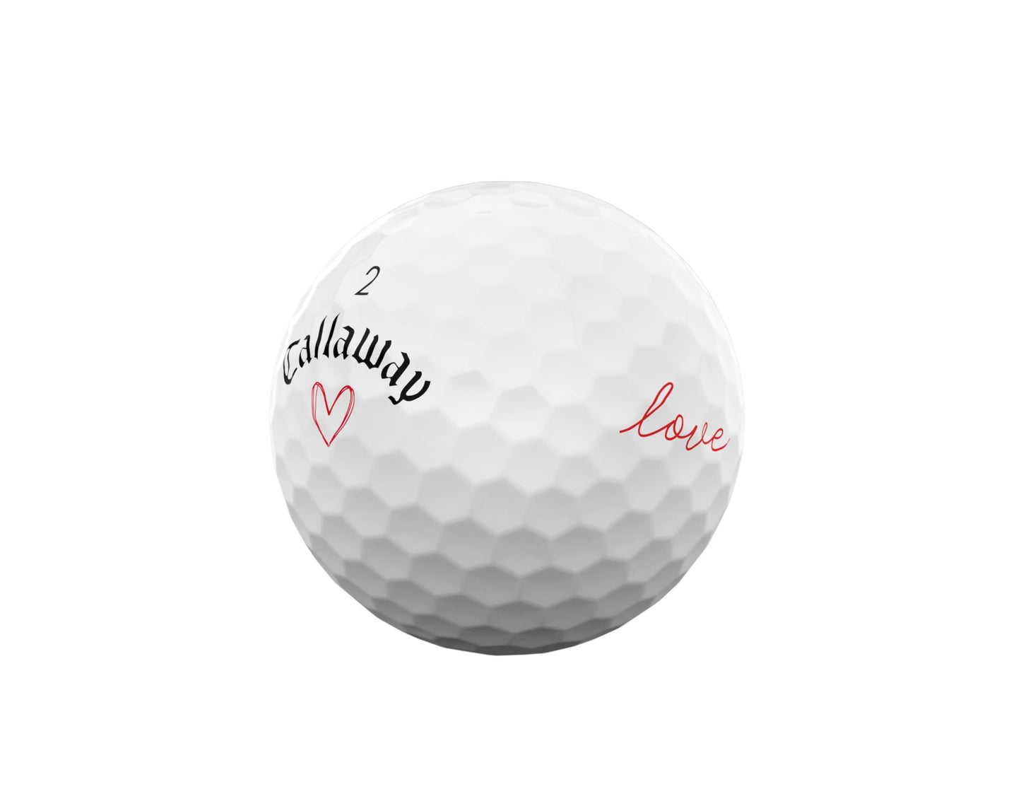 Callaway Golf Supersoft Golf Balls (2025, Valentine)