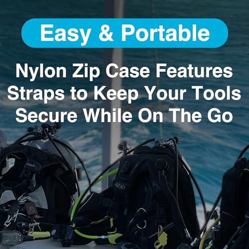 Scuba Diving Tool Kit with Wrenches & O-Ring Set - Maintenance & Repair