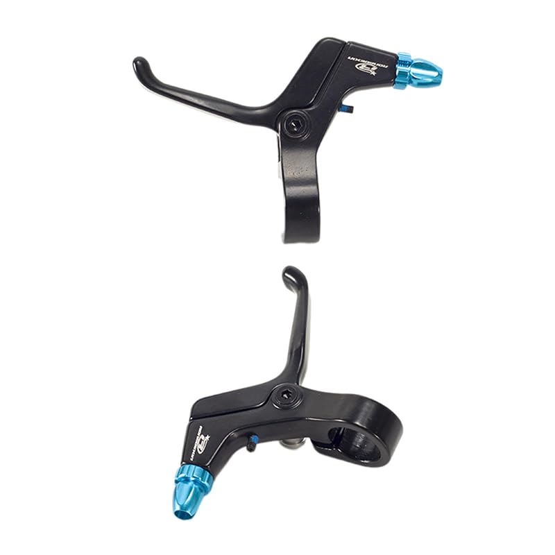 Kids Bike Brake Levers 1 Pair Adjustable Aluminum Lightweight Handbrake (Variation: Black Blue)