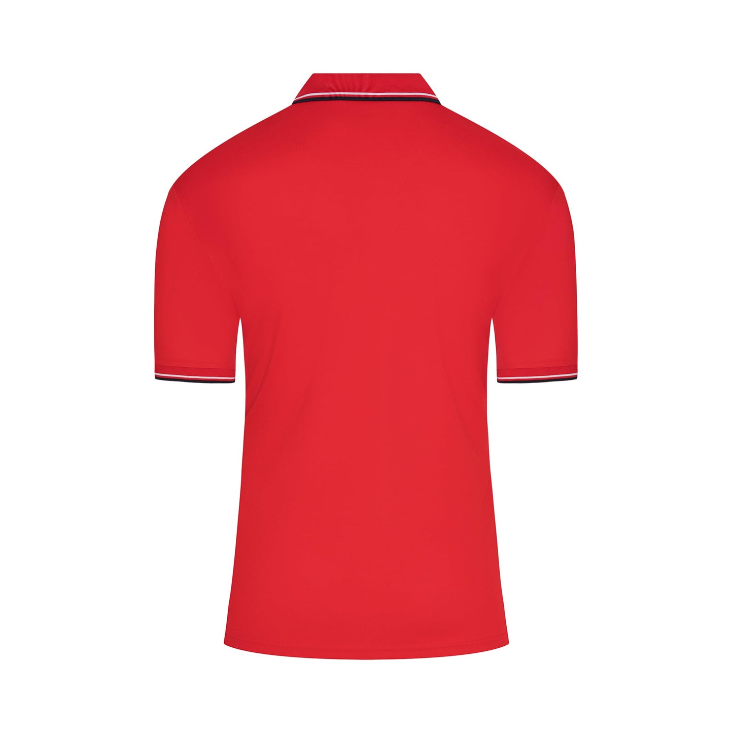 Murray Sporting Goods Short Sleeve Polo Baseball and Softball Umpire Shirt - Sized for Chest Protector (Red, Small)