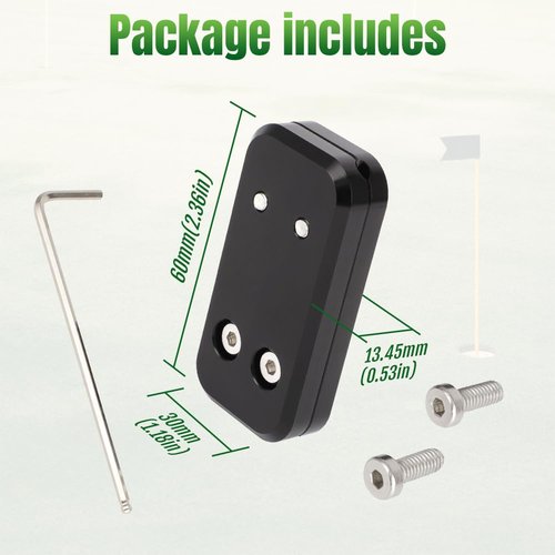motoparty CNC Clamp for Titleist to Secure Sagging or Drooping Legs for Golf Bag Holders for Any Other Bag with 4mm Parallel Leg Springs