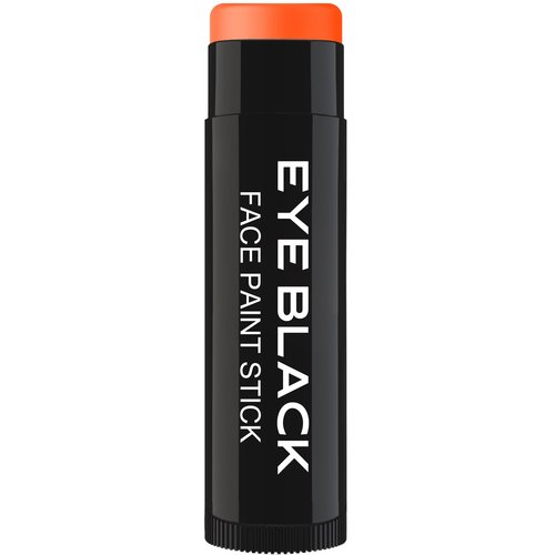 DALVGFN ORANGE EYE BLACK STICK, Anti-Glare Eyeblack For Baseball Football Softball Lacrosse, Sweat-Proof Eye Black Grease Paint For Adults Kids, Smooth & Long Lasting, Rich Full Coverage Color