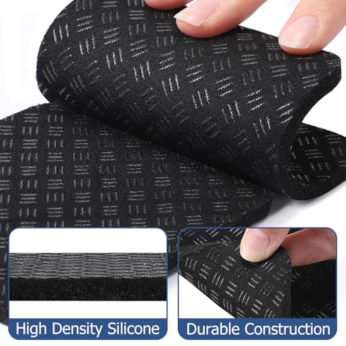 TOBWOLF 6PCS Treadmill Mat Pads - Non-Slip Anti-Vibration, 5MM Square