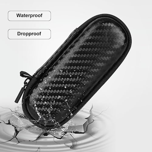 Case for Kardiamobile EKG Monitor, Compatible with Kardiamobile EKG Heart Monitor, Hard Travel Box for Alivecor Kardia Mobile 6L, Pill Box and Carabiner Clip Included