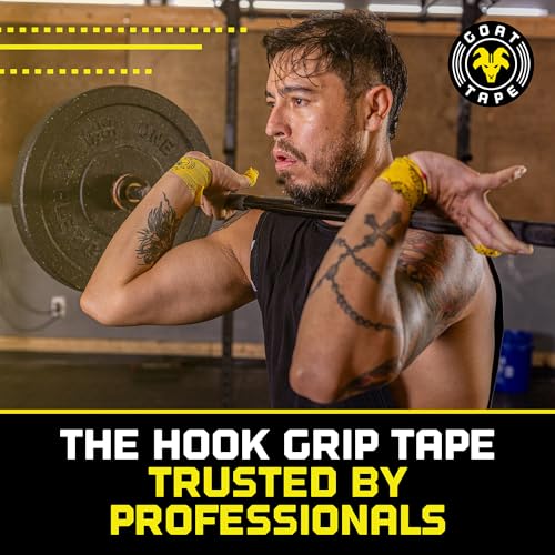 Goat Tape Super Stretchy Thumb Tape Pink 4-Pack - Gym & Cross Training Wraps