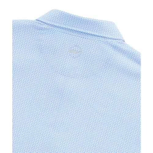 vineyard vines Mens Printed Sankaty Performance Polo