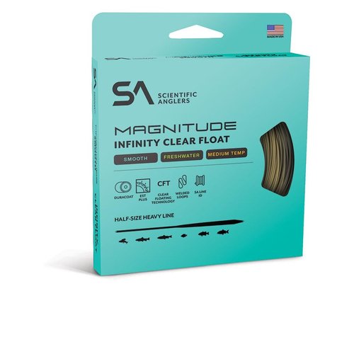 Scientific Anglers Magnitude Smooth Infinity Clear Float Head Fly Line - WF5F