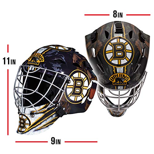 Franklin Sports Team Licensed NHL Hockey Goalie Face Mask - Goalie Mask for Kids Street Hockey - Youth NHL Team Street Hockey Masks