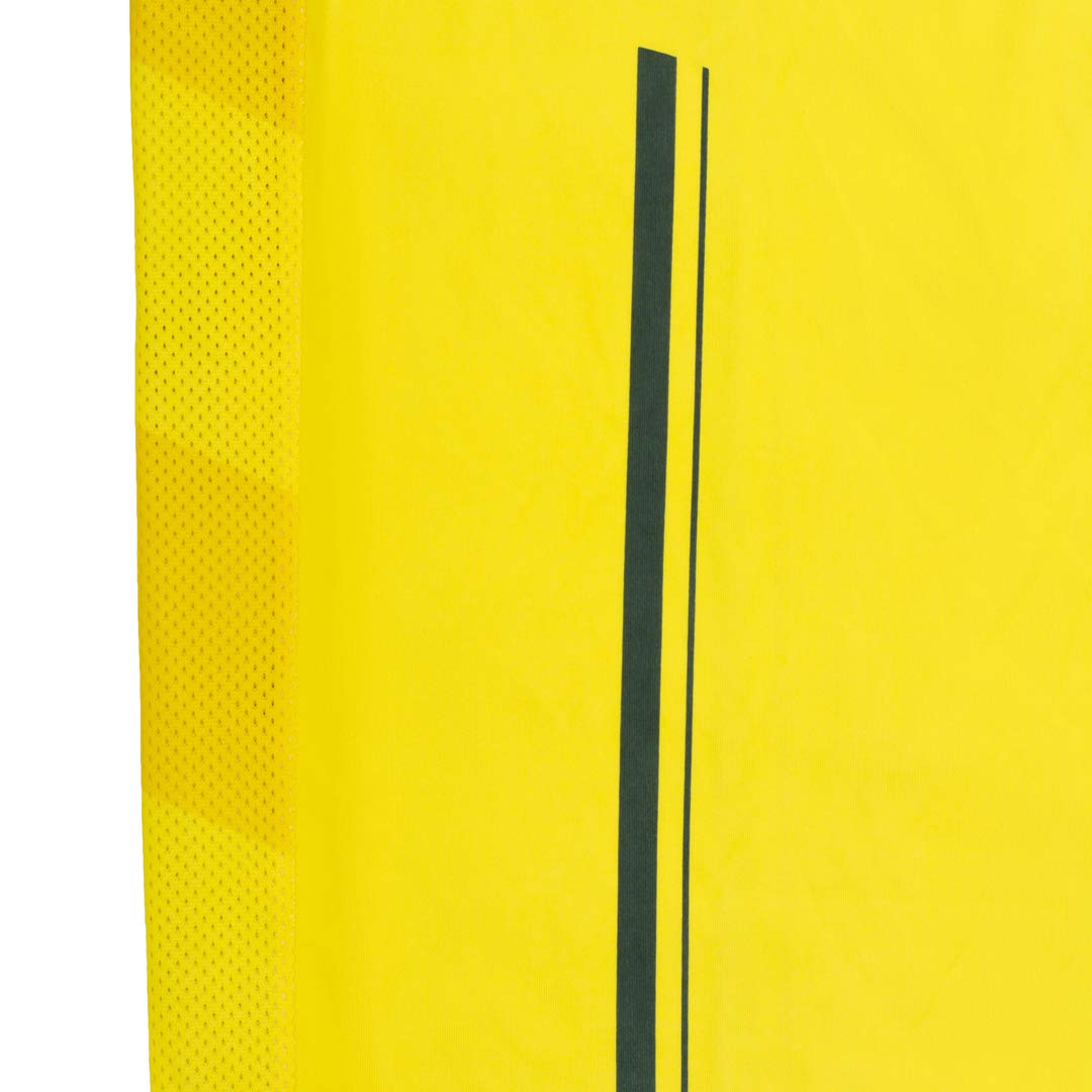 New! 2018 Soccer Referee Jersey Full Sleeve (2018 Yellow, Adult Small)