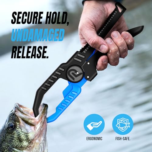 PLUSINNO 7 Pack Fishing Pliers, Multi-Tool Fishing Gear with Knife & Hook Remover