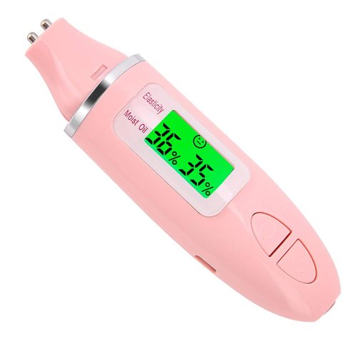 Semme Skin Hydration Tester, Skin Analyzer Machine Professional, Digital Skin Oil Sensor, Skin Analyzer Tester Water Oil Monitor LCD Display Monitoring Meter for Face and Body