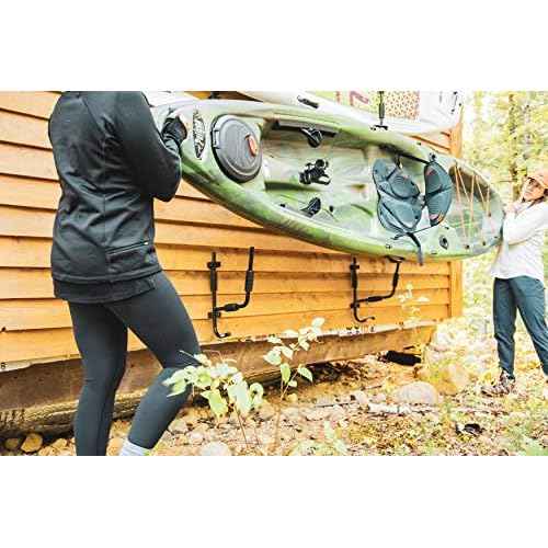 Pelican Wall Rack Kayak - Compact - Can Be Folded Back onto The Wall with The Swivel System - Strong and Durable - Up to 68kg (150 lb)