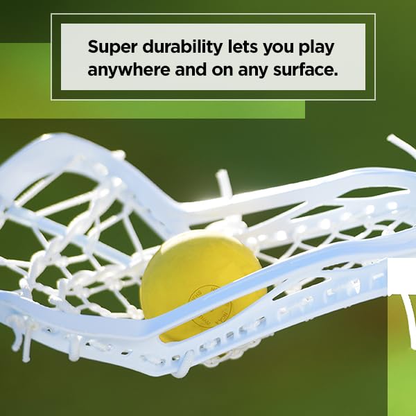 Lacrosse Balls Set - 12 White Official Practice & Game Balls