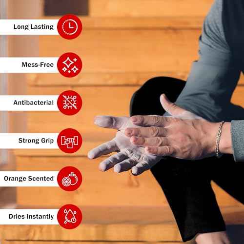 Liquid Chalk ? Weightlifting, Gym, Rock Climbing, Body Bouldering, Gymnastics,Calisthenics Pole Grip, Strong Grip Chalk Climbing Chalk for Dry Hands