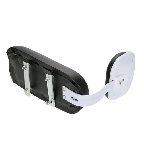 Lixada Bicycle Back Seat Cycling Bike Bicycle Mountain Bike PU Leather Soft Cushion Rear Rack Seat Children Seat with Back Rest