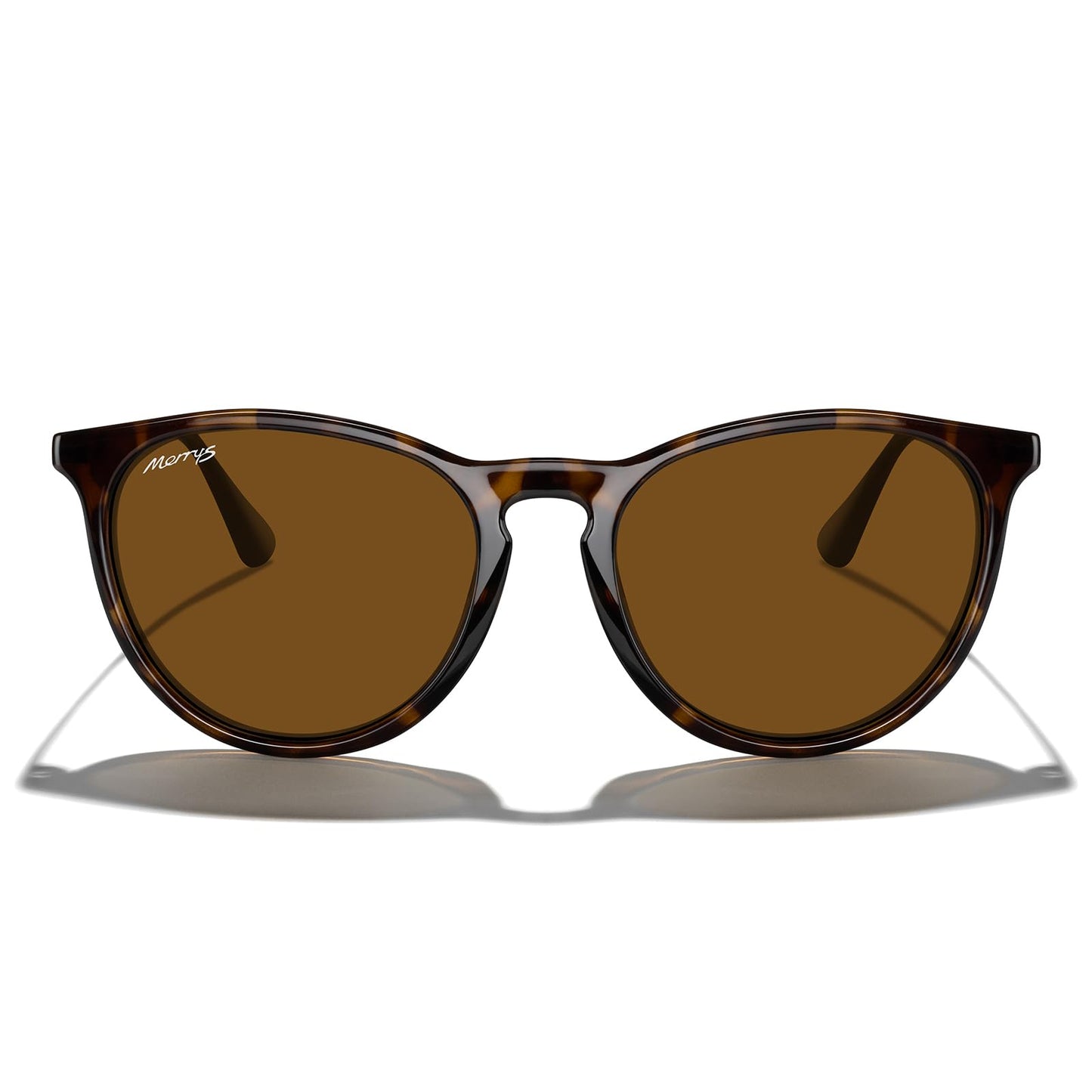 MERRY'S Vintage Polarized Sunglasses for Women Men Retro Round Mirrored Lens Sun glasses UV400
