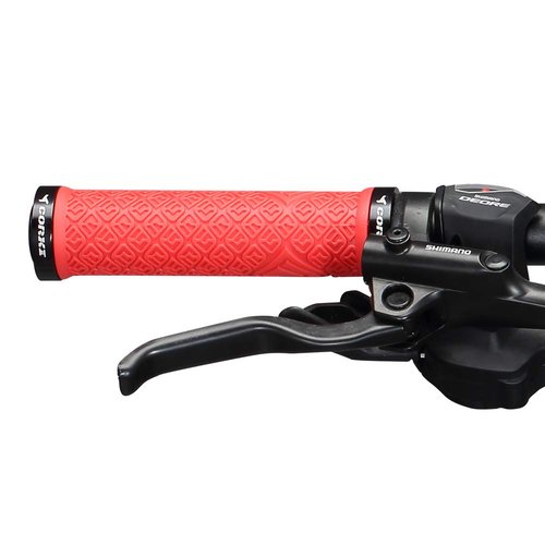 Corki Mountain Bike Grips,Double Lock on Locking Bicycle Handlebar Grips for MTB,Downhill