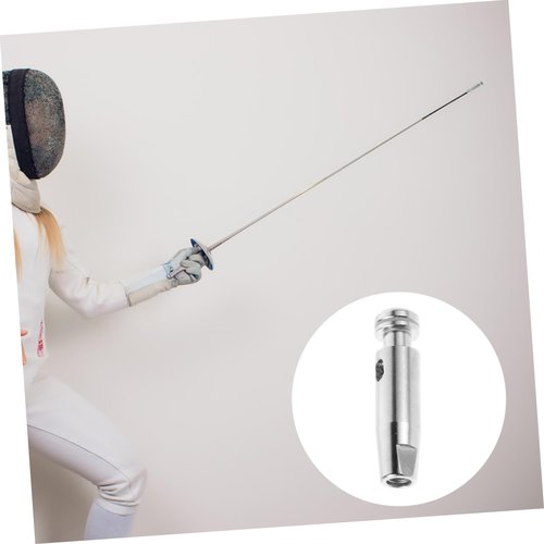 HONMEET Stainless Steel Fencing Sword Tip Replacement Heads Durable Spare Parts for Practice Fencing Compatible with Epee and Foil Swords Fencing Accessories