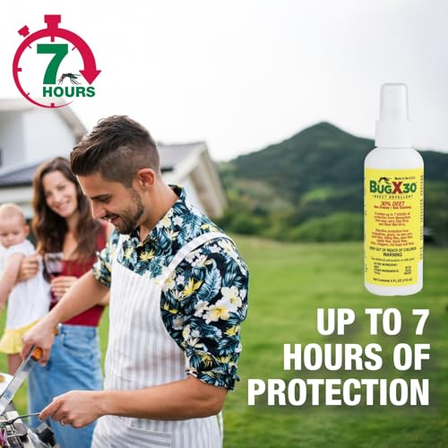 CoreTex Bug X 30 Insect Repellent Spray with 30% DEET - 8oz Pack of 1