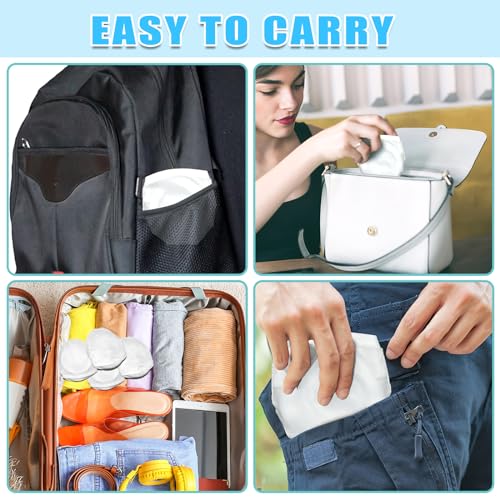 108PCS White Foldable Flying Disc Fans Bulk with Pouch - Collapsible Hand Toy for Kids