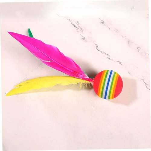 TOYANDONA 6pcs Wear-Resistant Interactive Badminton Shuttlecock for Boy Girl Plaything to Coordination and Fitness for Birthday and Daily Activities