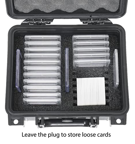 Carry Case for 25-41 Graded Card Slabs with Simple and Functional Style