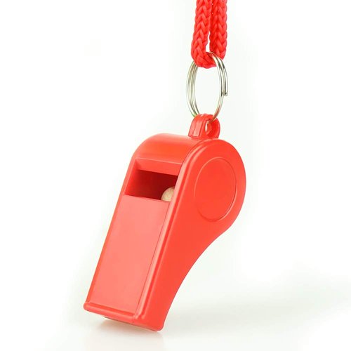Fya Whistle, 8PCS Sports Whistles with Lanyard, Loud Crisp Sound Whistles Bulk Ideal for Referees, Coaches, and Officials