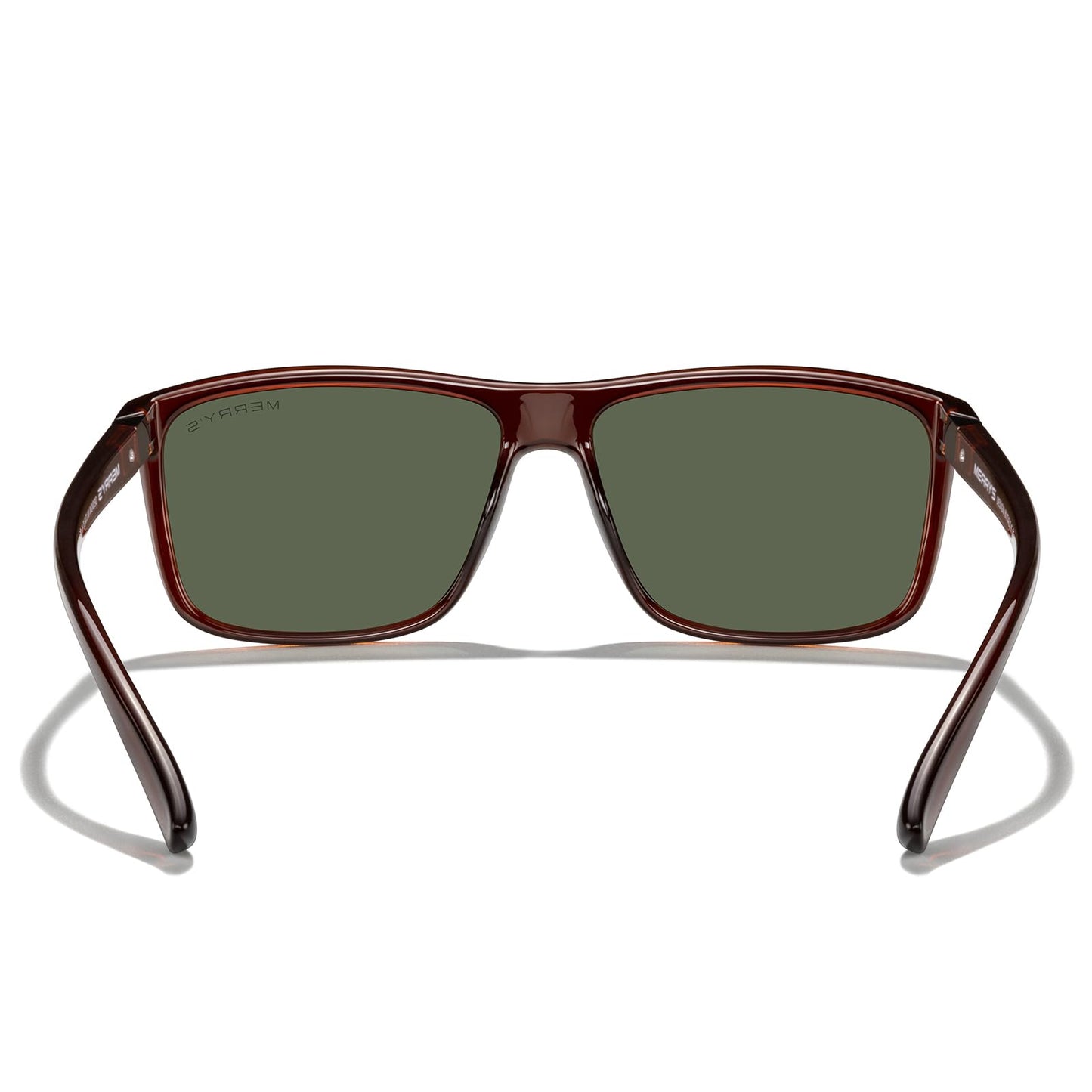 MERRY'S Rectangular Polarized Sports Sunglasses for Men Women Cycling Driving Fishing UV400 Protection S8225