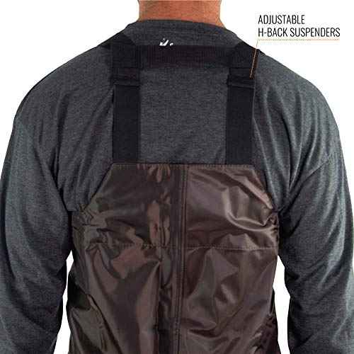FROGG TOGGS Men's Rana II PVC Waterproof Fishing Bootfoot Chest Wader for Fishing