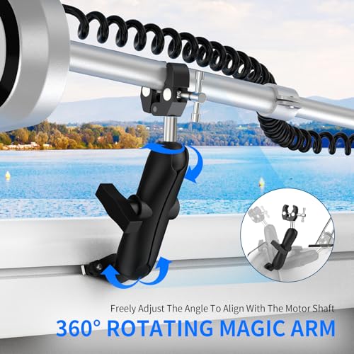 Heavy-Duty Trolling Motor Stabilizer for Crestliner SureMount - 90 Degree Variation