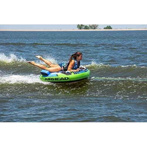 AIRHEAD unisex adult Shield Towable, Blue, Large US