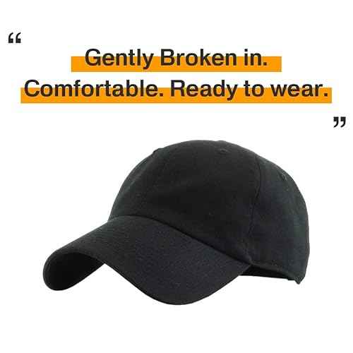 KBETHOS¢ç Classic Cotton Adjustable Low Crown Cotton Baseball Cap