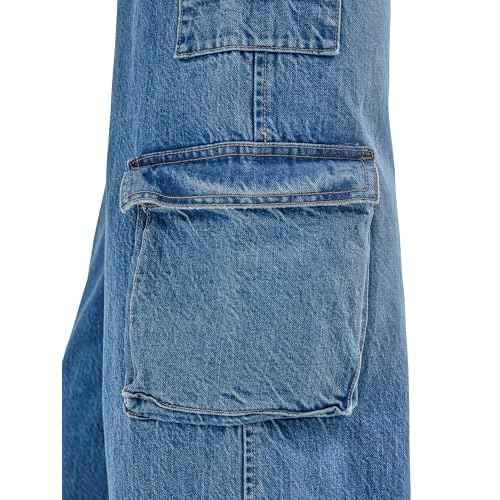 Wrangler Women's X Hot Wheels Wide Leg Cargo Jean