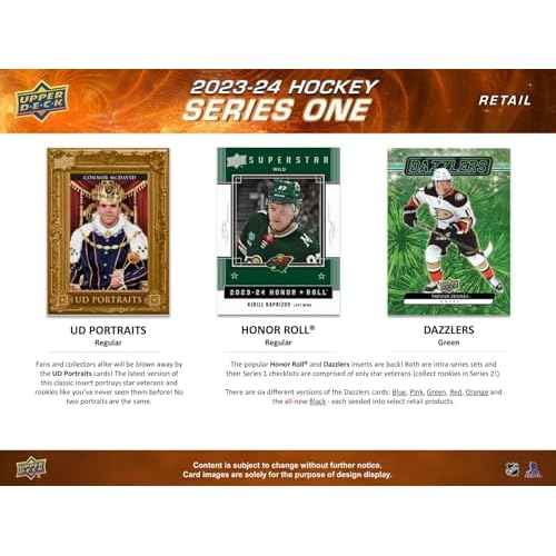 Upper Deck 2023-24 Series 1 Hockey Card Collector's Tin