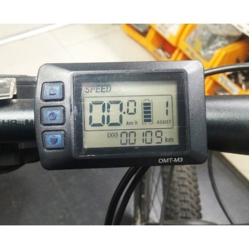 NULKOMMA OMT-M3 OMT-3S Electric Bicycle LCD Display Meter 36V 48V Electric Bike Computer E-Bike Conversion Kit for Mountain Bike Modification (M3 5PIN)