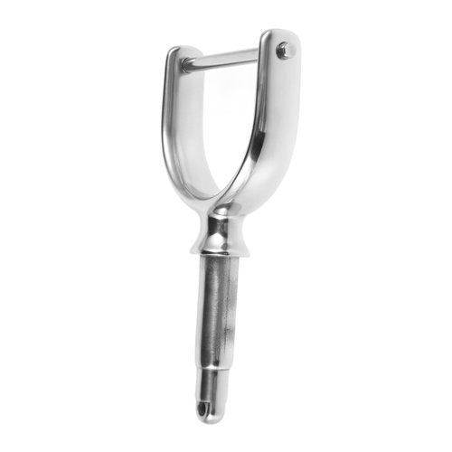 Sosoport Marine Grade Paddle Bracket Boat Oar Holder Rowing Boat Paddle Mount Oarlock Sockets Side Mount