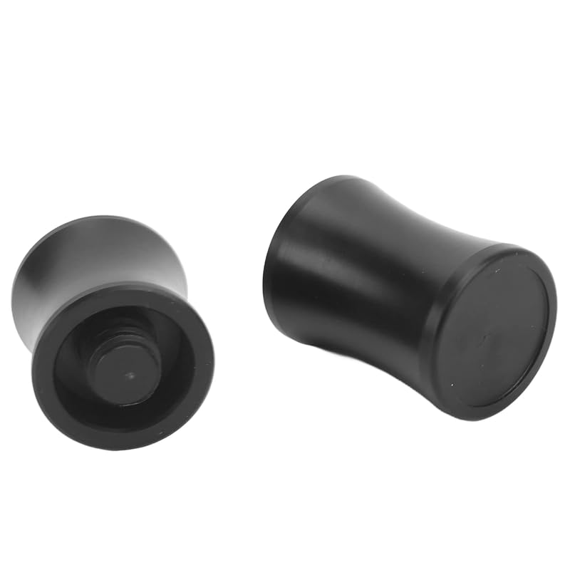 VGEBY Billiard Cue Joint Protectors - 2x POM Black Caps for Predator (Variation of THIS listing: As Picture Shown)