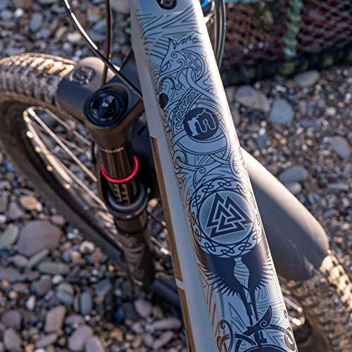 Mucky Nutz, Skinz Frame Protection, Viking, Black, Matt