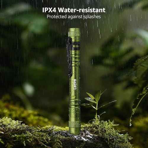 Lepro LED Pen Flashlights, Lightweight, Mini, Waterproof Pocket Flashlight with Clip, 2 Pack Small Flashlights for Inspection, Work, Emergency